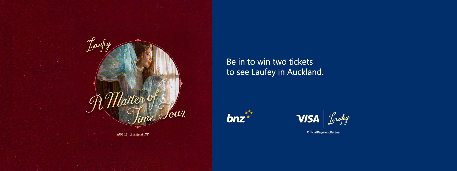 Be in to win two tickets to see Laufey.