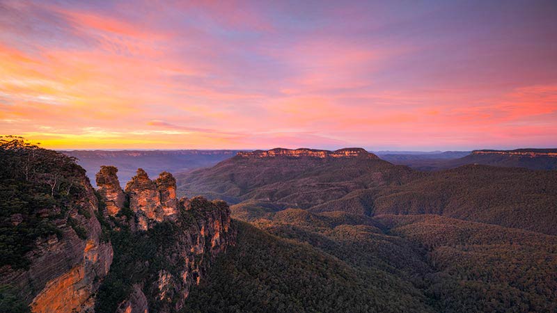 Three Sisters, Blue Mountains