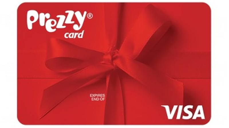 visa prezzy gift card